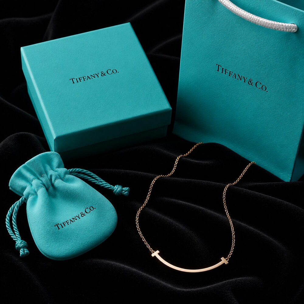 TIFFANY&CO Timeless Necklace Style 3 | New with Box - Picture 4 of 9